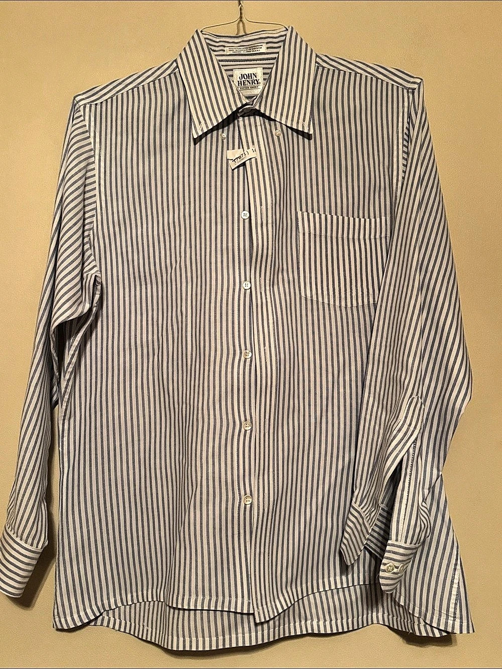 John Henry Striped Button Down Shirt